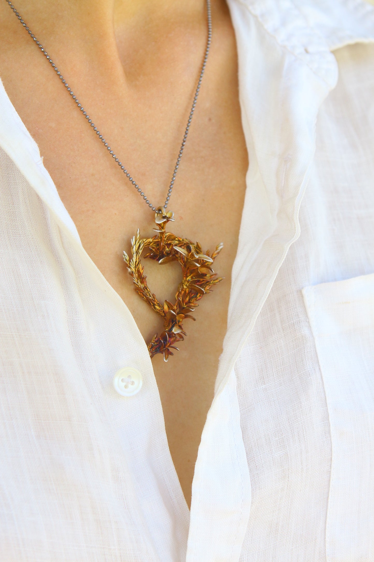 Pendente com ervas portuguesas